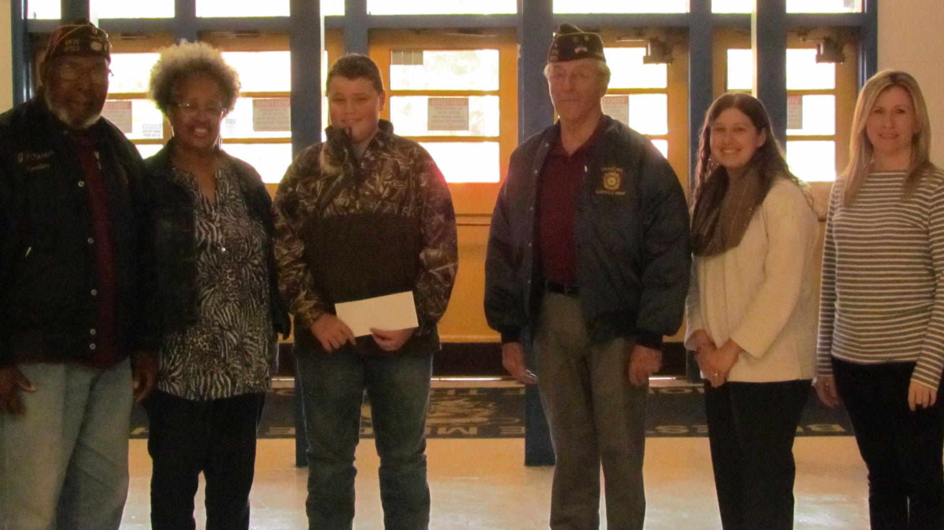 Seamans wins Patriot's Pen Essay Contest